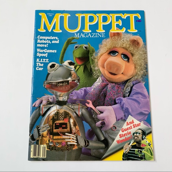 Muppet Other Muppet Magazine Spring 984 Computers Robots And More 